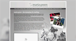 Desktop Screenshot of mariagreen.co.uk