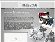 Tablet Screenshot of mariagreen.co.uk